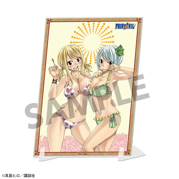 FAIRY TAIL ビジュアルアクリルプレート ルーシィ＆ユキノ[ホビー