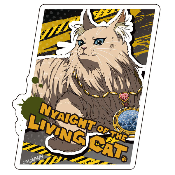 TVアニメ「ニャイト・オブ・ザ・リビングキャット」 ダイカットステッカー ディーヴァ[ATFES]《０４月予約》