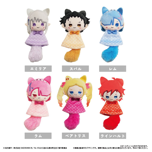 Re：ゼロから始める異世界生活 てるてるたぴぬい 6個入りBOX[タピオカ]《０６月予約》