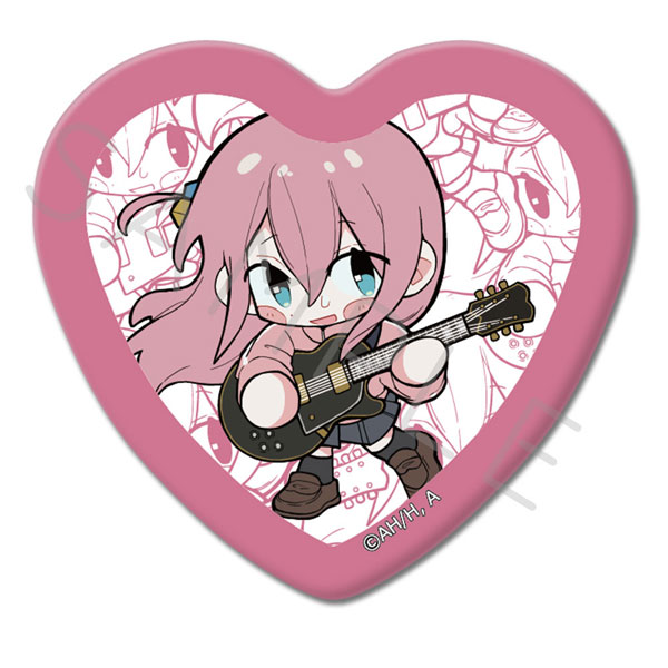 アニメ「ぼっち・ざ・ろっく！」第4弾 ハート型缶バッジ NA(後藤ひとり