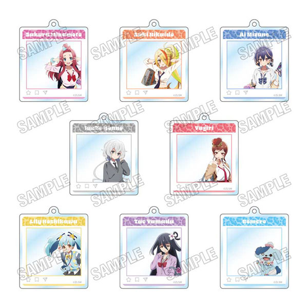 ゾンビランドサガ ゆめぎんがパラダイス 描き下ろしアクリルキーホルダーコレクション[平成ギャルver.] 8個入りBOX