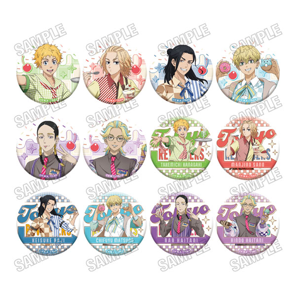 TVアニメ『東京リベンジャーズ』 描き下ろし缶バッジコレクション[スイーツダイナーver.] BOX