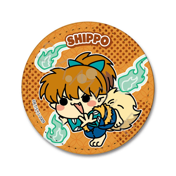 犬夜叉』 レザーバッジ M-C(七宝)[シンクイノベーション]《04月予約》