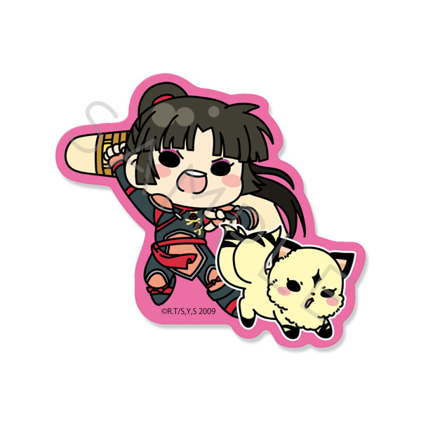 犬夜叉』 クリアカードステッカー M-E(珊瑚＆雲母)[シンク