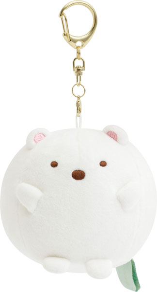 MV62101 すみっコぐらしコレクション たぬきのまんまるレストラン ぶらさげぬいぐるみ しろくま