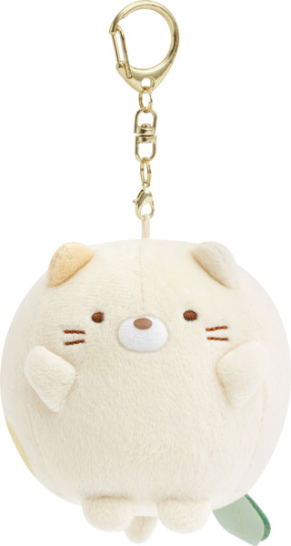 MV62401 すみっコぐらしコレクション たぬきのまんまるレストラン ぶらさげぬいぐるみ ねこ