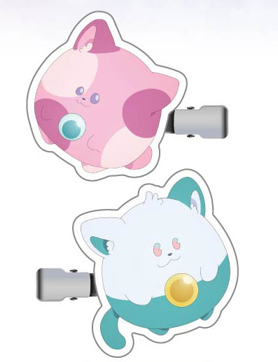 ヘアクリップ 魔法の姉妹ルルットリリィ05 うぐいす＆あずき[バンダイ]《０４月予約》