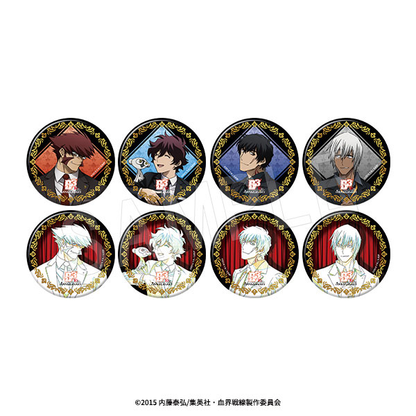 【血界戦線】スティーブン＆レオナルド アニメジャパン 缶バッジ 黒スーツ colleize（コレイズ）| 公式・ライセンスグッズ通販 ピンズ・ピンバッジ・缶バッジ