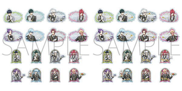 ブルーロック2期 ダイカットクリアカードコレクション 執事 8パック入りBOX