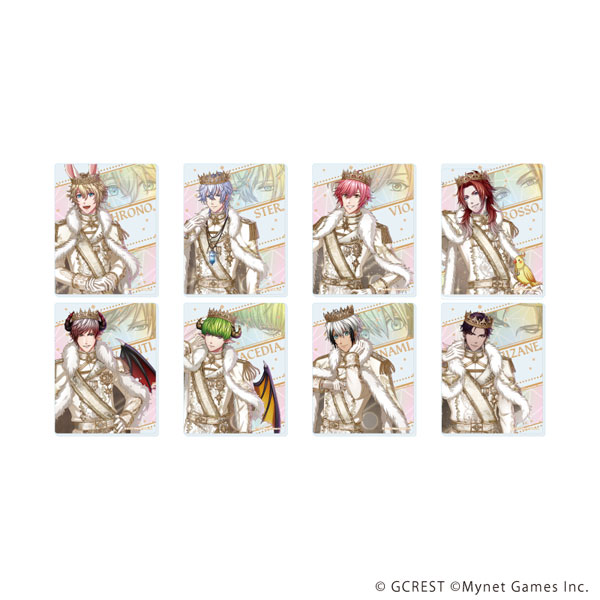 アクリルカード「夢王国と眠れる100人の王子様」13/公式イラスト 8個入りBOX