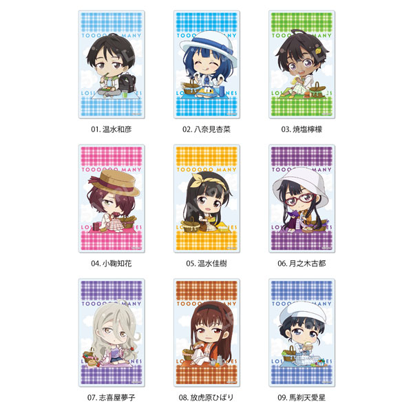 負けヒロインが多すぎる！ アクリルカード 01　9個入りBOX[CS.FRONT]《在庫切れ》