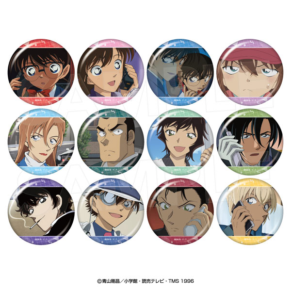名探偵コナン キャラバッジコレクション(ストーリーカット) 12個入りBOX