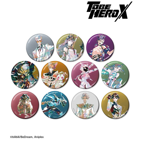 アニメ「TO BE HERO X」 トレーディング Ani-Art メタリック缶バッジ