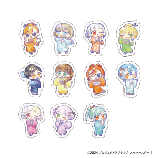 ラブライブ！スーパースター！！ トレーディングステッカー 11個入りBOX