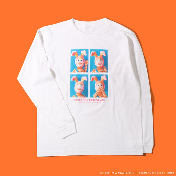 ポピーザぱフォーマー NUI Photo ロングスリーブTシャツ ポピー