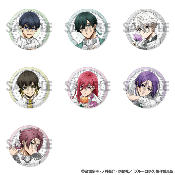ブルーロック トレーディング缶バッジ～Flower Cage～ 7個入りBOX[ソル