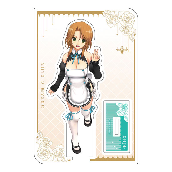 [『ドリームクラブ』シリーズ]アクリルスタンド(ドリームクラブシリーズ 理保)[カーテン魂]《０５月予約》