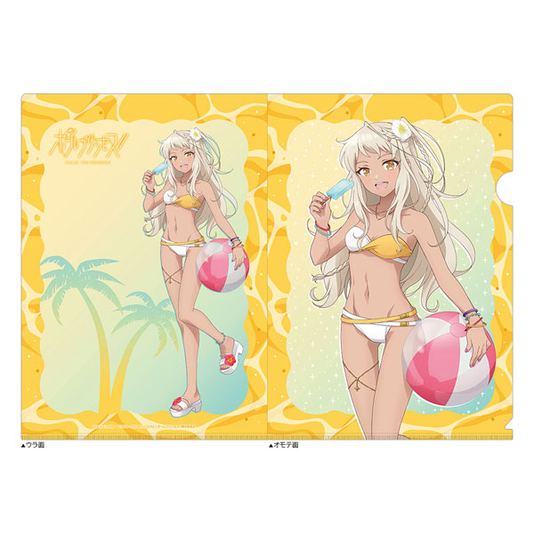 [ポールプリンセス！！]描き下ろしクリアファイル(西条リリア/水着)[カーテン魂]《０５月予約》