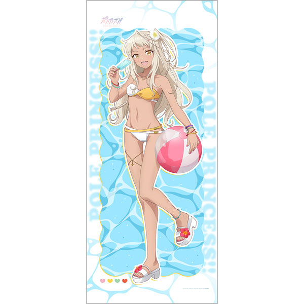 [ポールプリンセス！！]描き下ろし特大タペストリー(西条リリア/水着)[カーテン魂]《０５月予約》