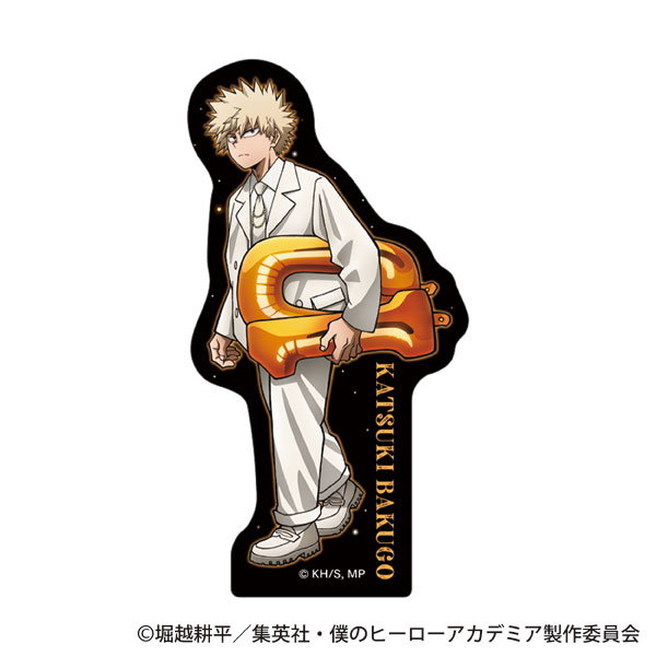 僕のヒーローアカデミア ステッカー/爆豪勝己 10周年スタートダッシュ[ムービック]《発売済・在庫品》