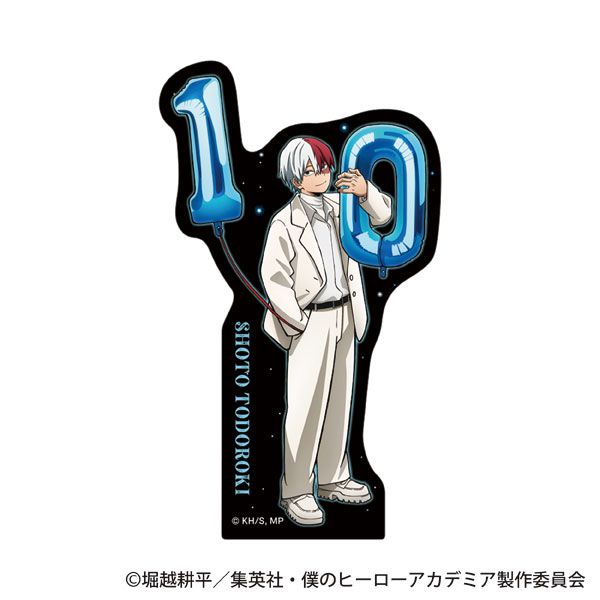 僕のヒーローアカデミア ステッカー/轟焦凍 10周年スタートダッシュ[ムービック]《発売済・在庫品》
