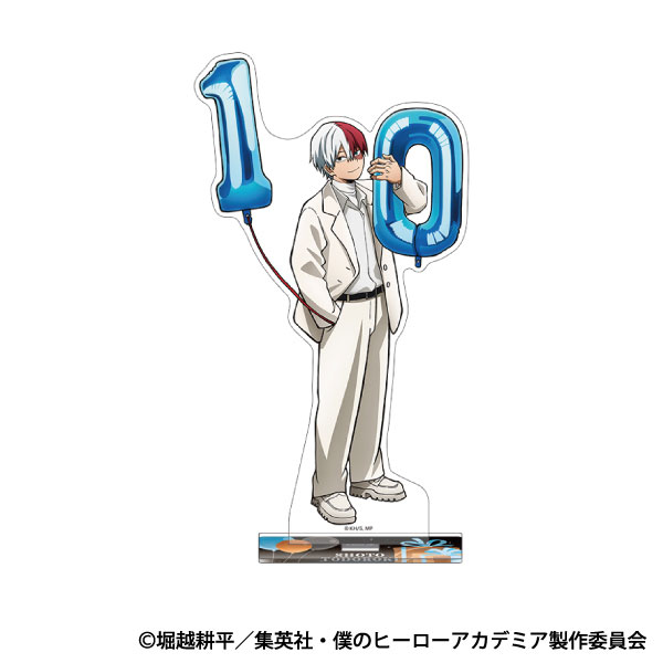 僕のヒーローアカデミア アクリルスタンド/轟焦凍 10周年スタートダッシュ[ムービック]《発売済・在庫品》