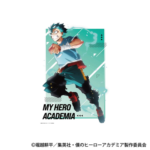 『僕のヒーローアカデミア』1巻〜35巻 クリアポスター2部、ラバーチャーム１部 僕のヒーローアカデミア クリアポスター/B[ムービック]《発売済・在庫品》