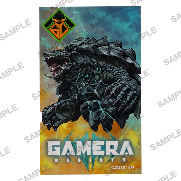 ガメラ60th記念大首絵ステッカー GAMERA -Rebirth-[KADOKAWA]《０６月予約》