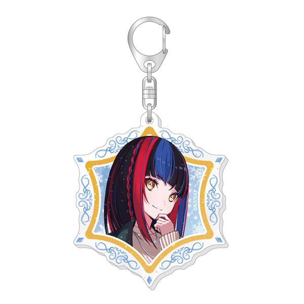 神椿市建設中。 描き下ろしラメ入りアクリルキーホルダー 朝主派流