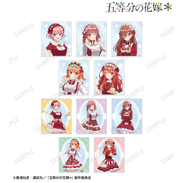 五等分の花嫁* 描き下ろし ショートケーキイメージコーデver. トレーディングアクリルカード 10個入りBOX[アルマビアンカ]《０５月予約》