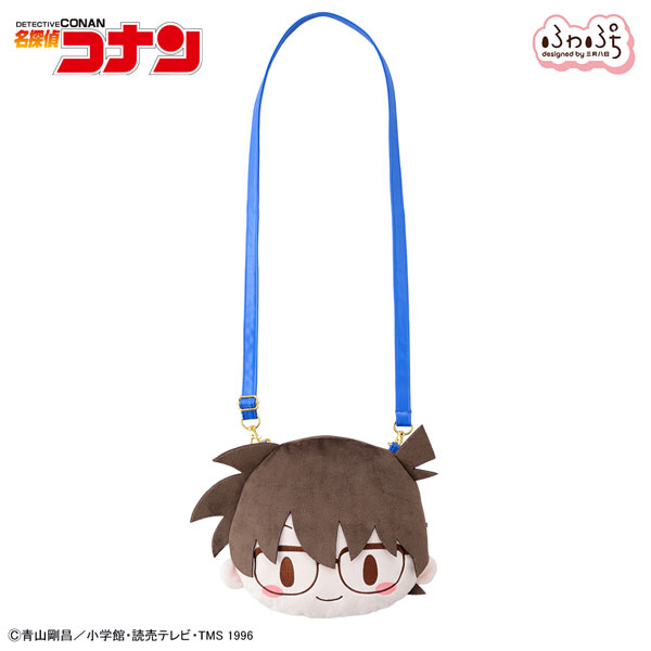 名探偵コナン 江戸川コナン ふわぷち フェイスショルダーバッグ(M)[セガ フェイブ]《０７月予約》