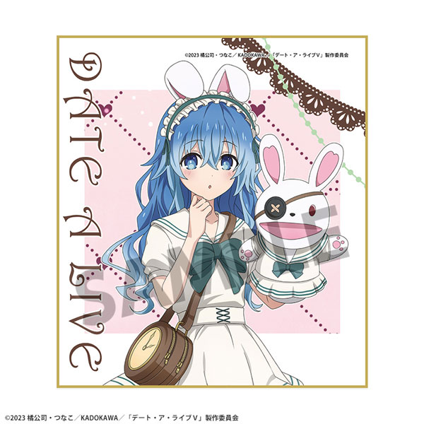 デート・ア・ライブV 描き下ろしミニ色紙 四糸乃 不思議の国のアリス ver.[ホビーストック]《０４月予約》