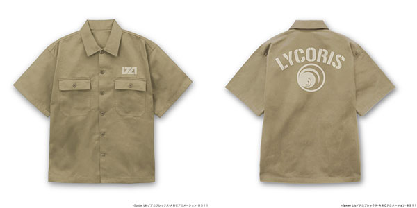 リコリス・リコイル リコリス ワークシャツ/SAND KHAKI-M[コスパ]《０５月予約》
