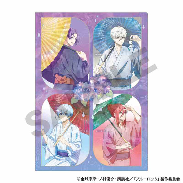 ブルーロック シングルクリアファイル 五月雨 ニュアンスカラー 紫[クラックス]《０４月予約》