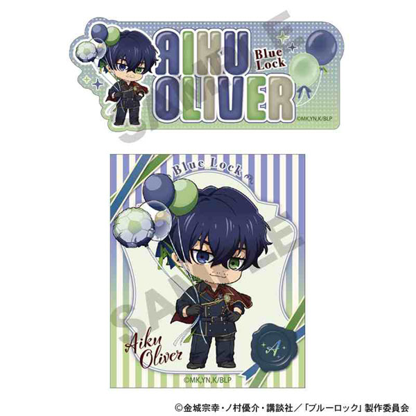 ブルーロック ステッカーセット オリヴァ・愛空 バルーンミニキャラ[クラックス]《０４月予約》