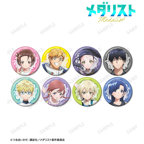 TVアニメ「メダリスト」 トレーディンググリッター缶バッジ vol.2　8個入りBOX