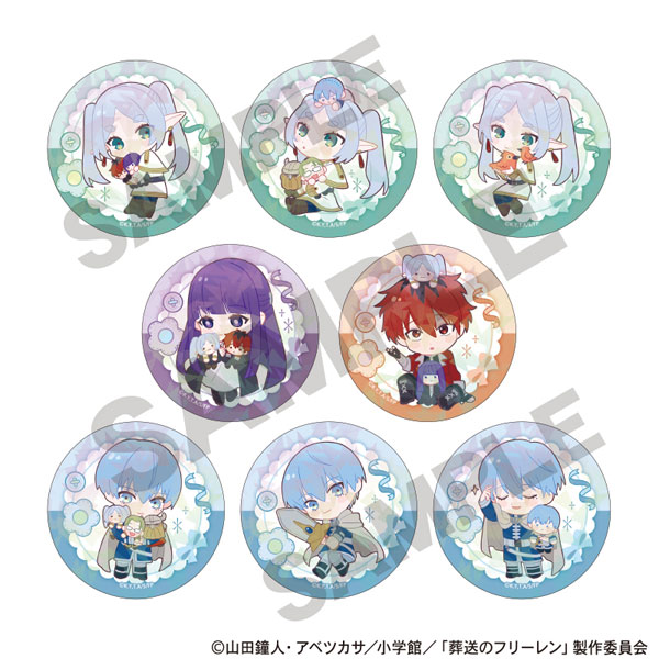 葬送のフリーレン トレーディングホログラム缶バッジ ぬいぐるみ抱っこ 8個入りBOX