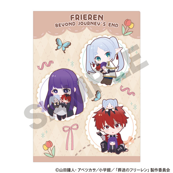 葬送のフリーレン シングルクリアファイル ブラウン ぬいぐるみ抱っこ[クラックス]《０４月予約》