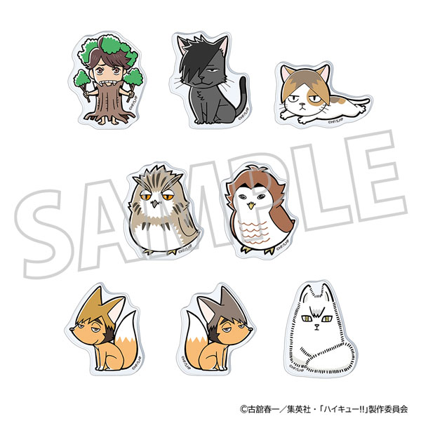 ハイキュー！！ アクリルマグネットコレクション vol.2　8個入りBOX[ムービック]《０４月予約》