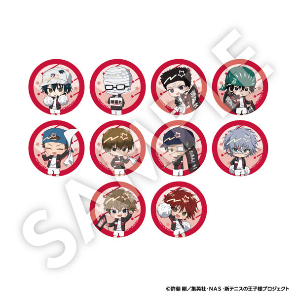 新テニスの王子様 フレフレンズ缶バッジ Vol.7　10個入りBOX