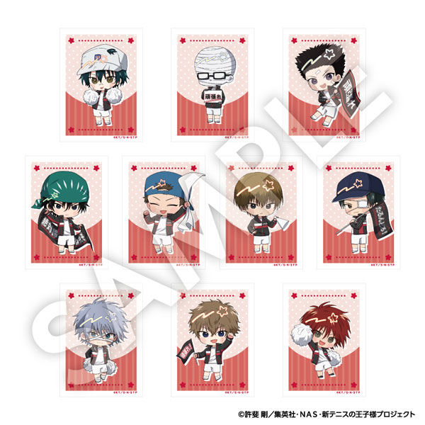 新テニスの王子様 フレフレンズステッカー Vol.7　5パック入りセット