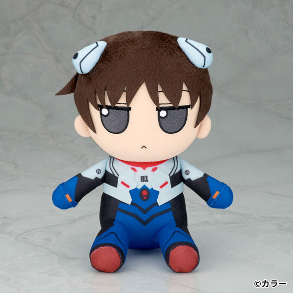 エヴァンゲリオン ぬいぐるみ 碇シンジ (17cmサイズ) ふもふもしんじ。(いちななさいず)