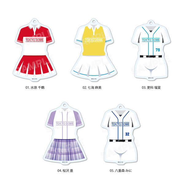 彼女、お借りします 東京ドームシティコラボver. アクリルキーホルダー 01　5個入りBOX