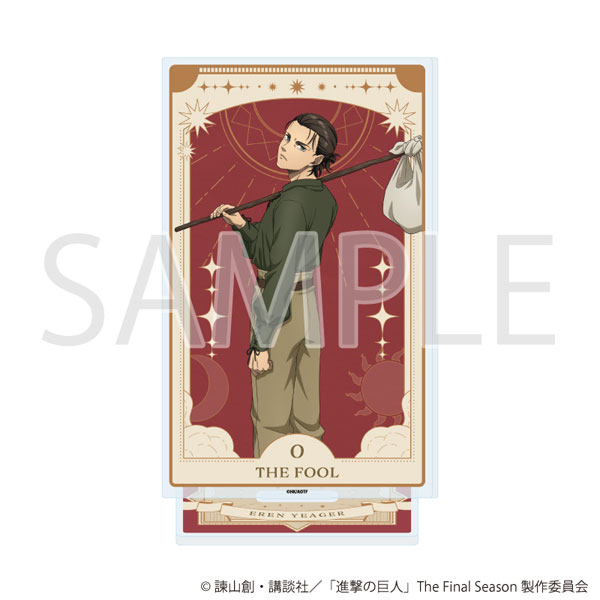 アクリルスタンド「TVアニメ『進撃の巨人』The Final Season」13/エレン・イェーガー タロットver.(描き下ろしイラスト)