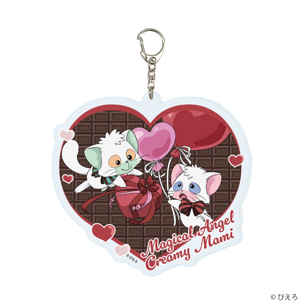 デカアクリルキーホルダー「魔法の天使クリィミーマミ」02/ネガ＆ポジ ドルチェver.(描き下ろしイラスト)[A3]《０４月予約》