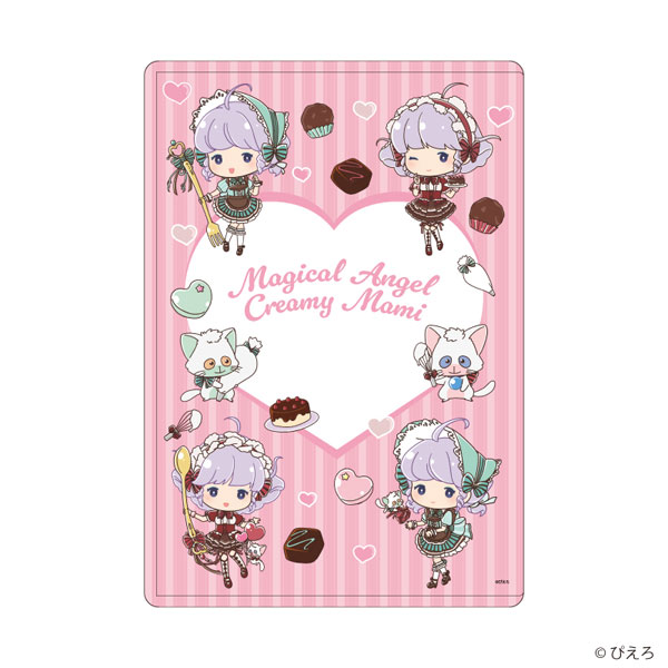 キャラクリアケース「魔法の天使クリィミーマミ」06/集合デザイン ドルチェver.(グラフアートイラスト)[A3]《０４月予約》