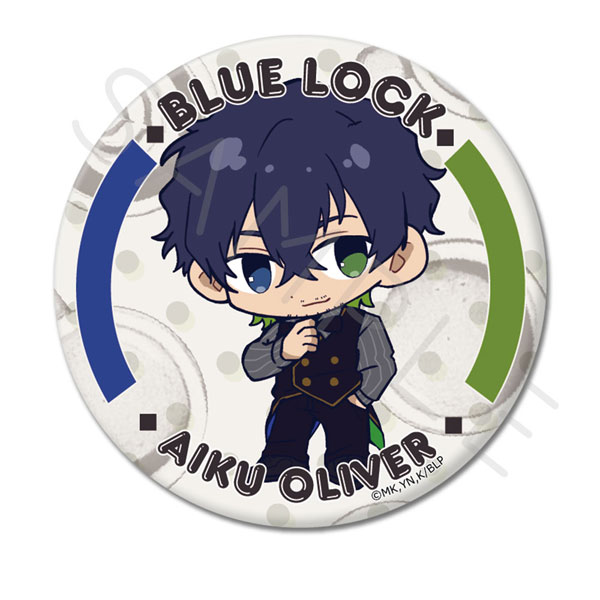TVアニメ『ブルーロック』第10弾 丸形缶バッジ(75mm) WL (オリヴァ・愛