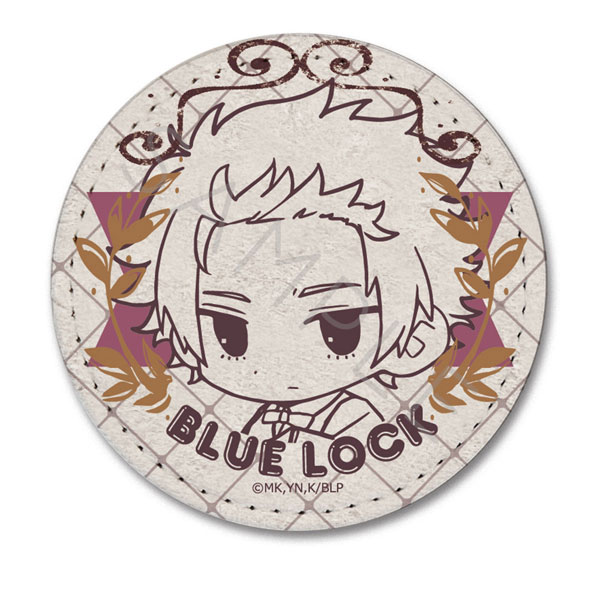 TVアニメ『ブルーロック』第10弾 レザーバッジ(丸形) | j-hobby Collection