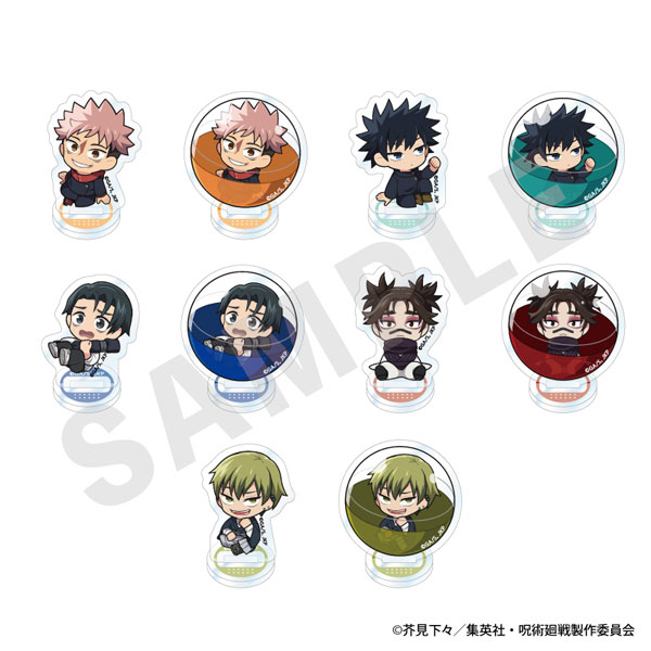 TVアニメ『呪術廻戦』 いんざかぷせるシリーズ トレーディングミニミニアクリルスタンド 10個入りセット