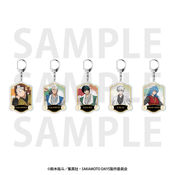 TVアニメ『SAKAMOTO DAYS』トレーディングホロアクリルキーホルダー 描き下ろし等身「五神」 5個入りBOX